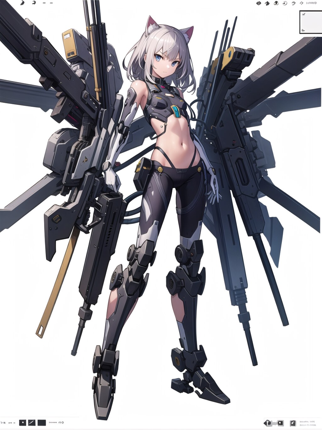 猫型　メカ娘