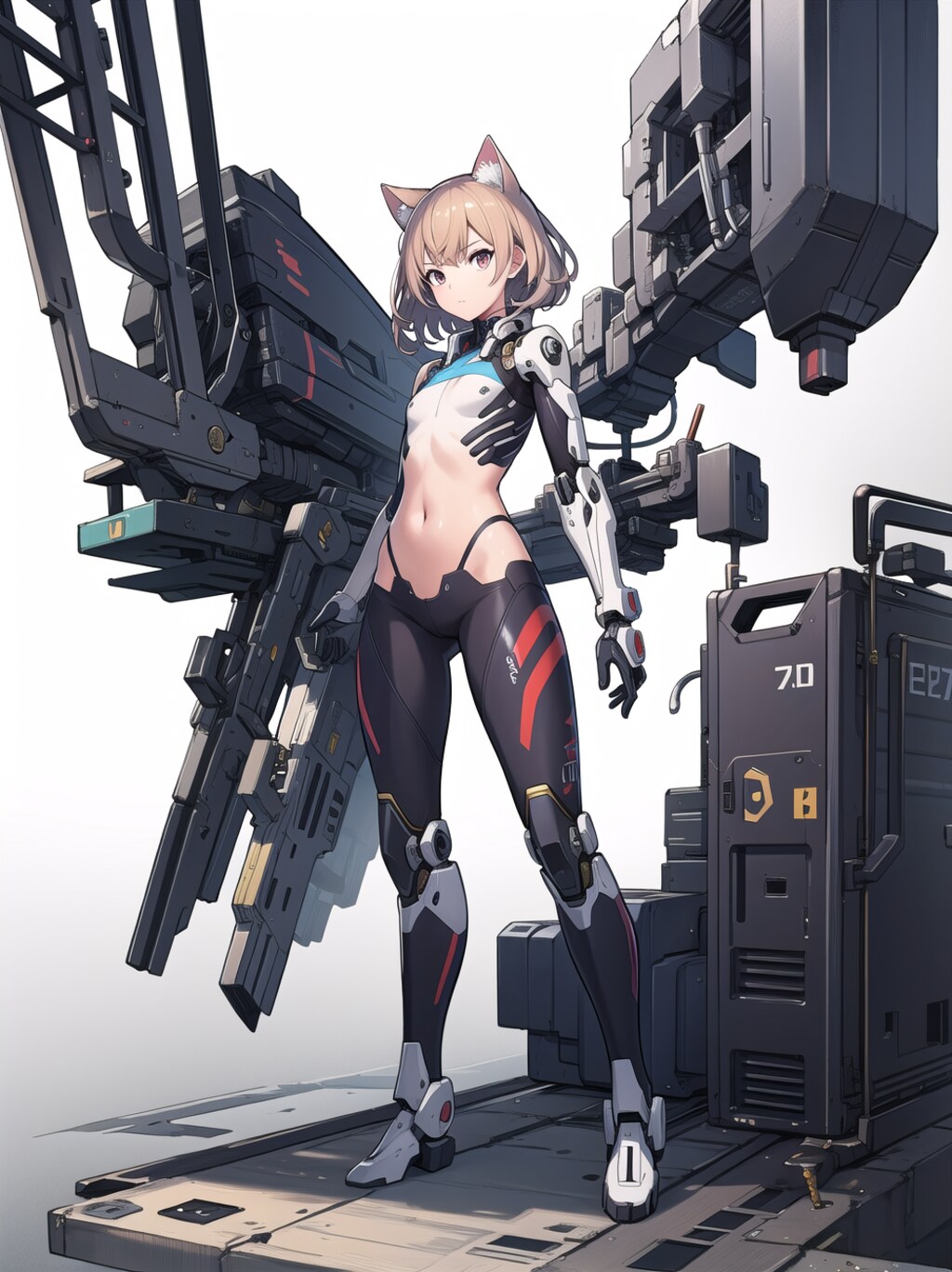 猫型　メカ娘