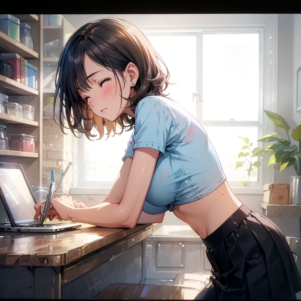 休憩も大切です | の人気AIイラスト・グラビア