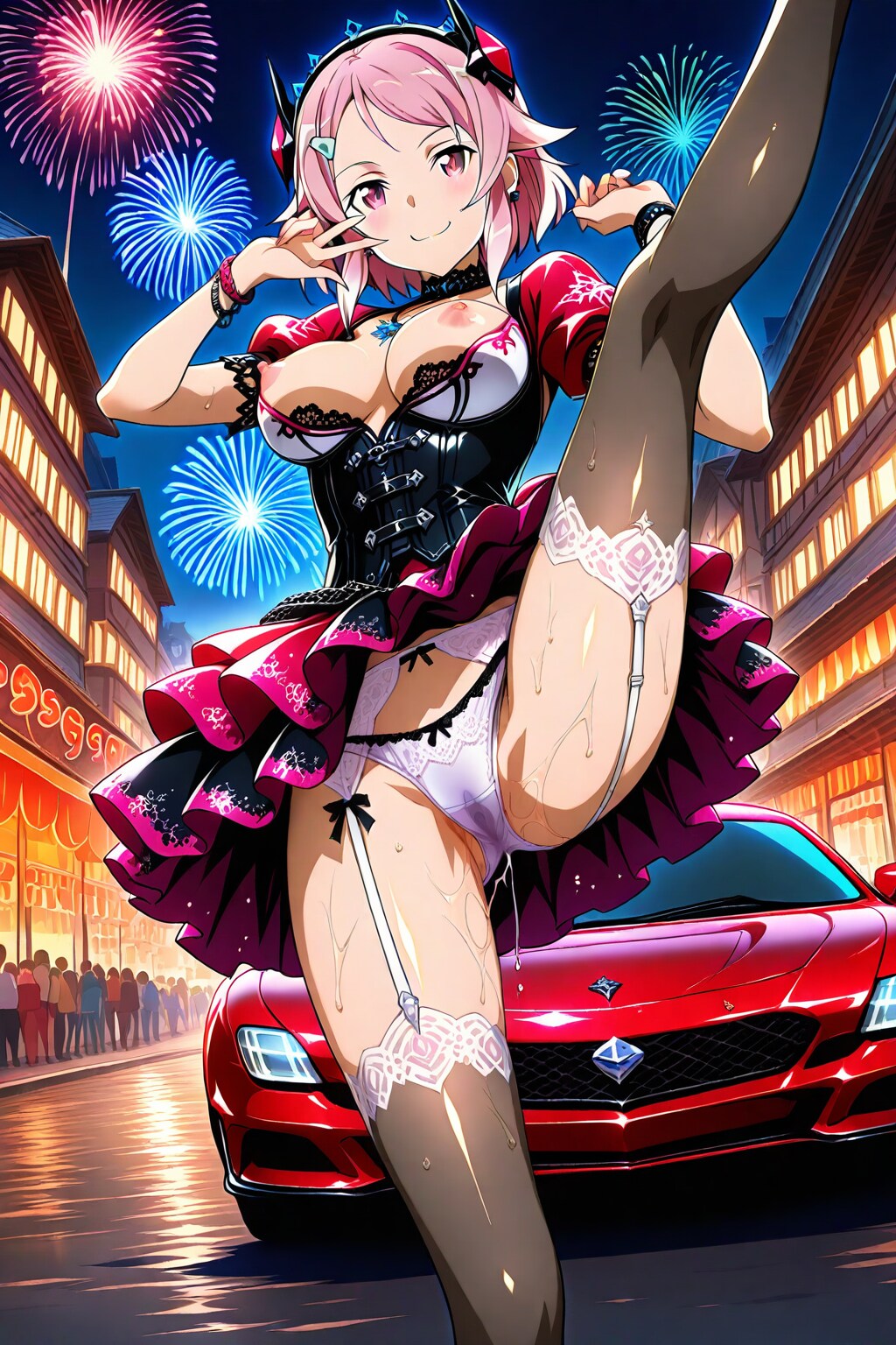 高級車とSAOの子