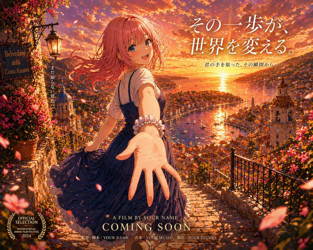 その一歩が、世界を変える。