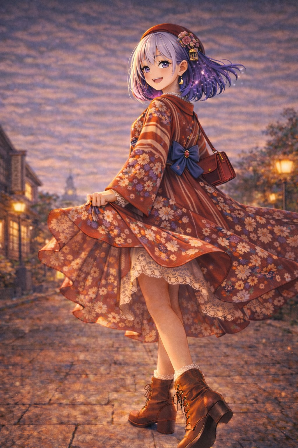 大正ロマン:星海瑠璃 | の人気AIイラスト・グラビア