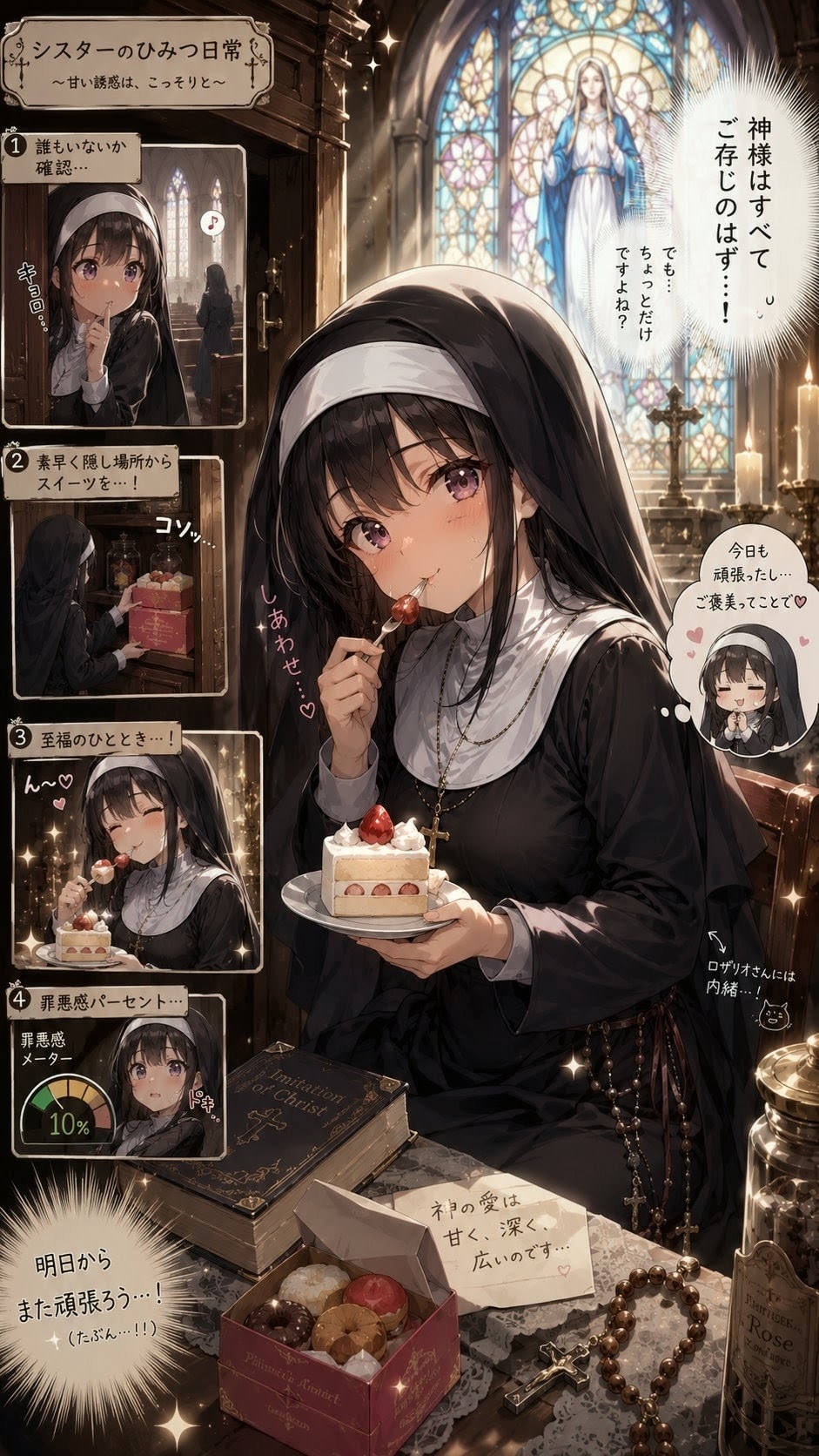 シスターの秘密のスイーツ🍰