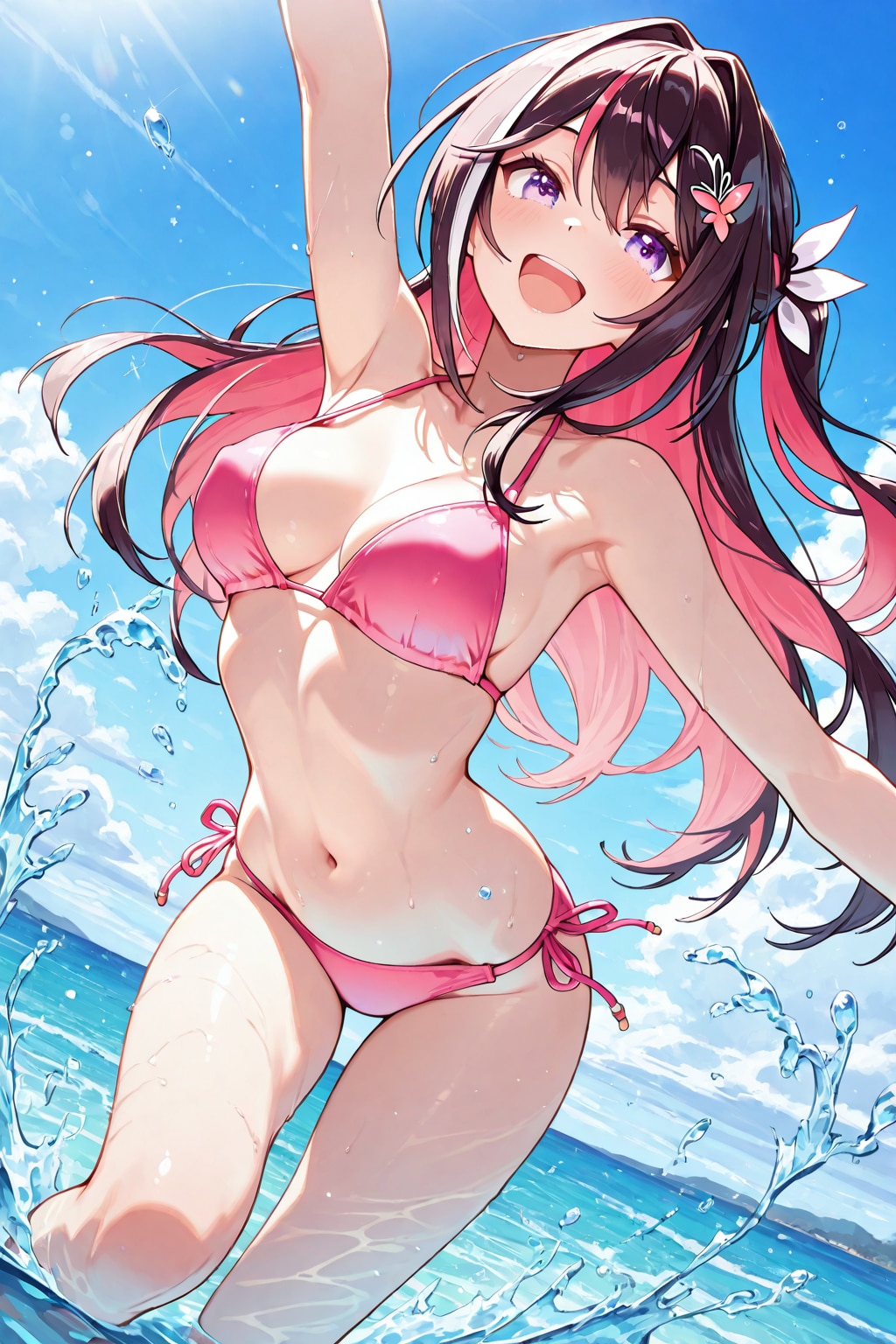 AZKiと海デート