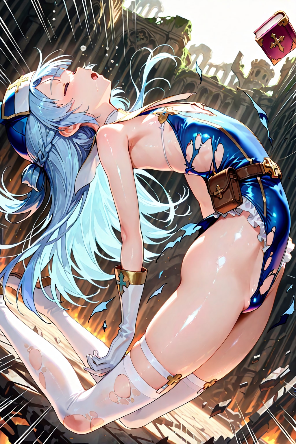 たまに負ける神官？戦士ちゃん