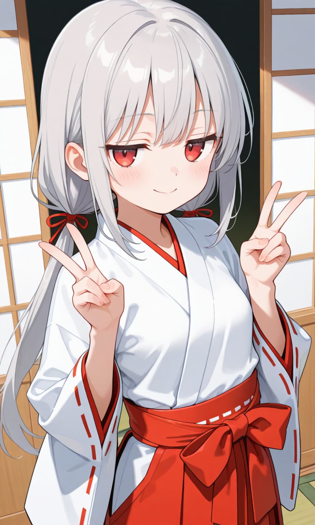 ドヤピース巫女アイちゃん（よその子）