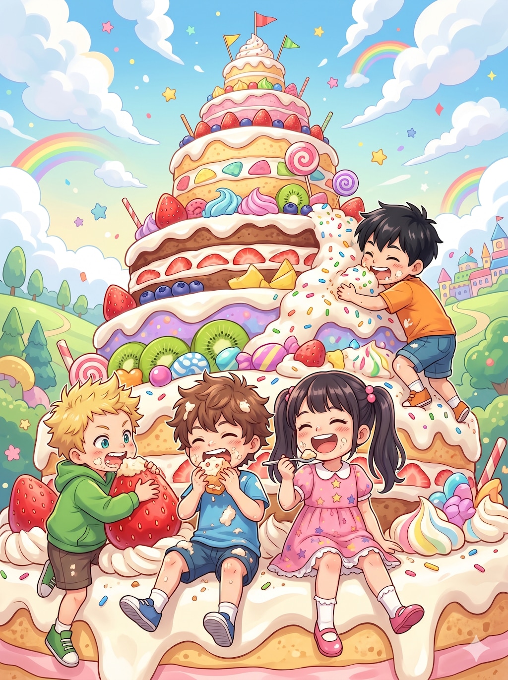 巨大ケーキ
