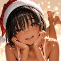 ゆいちゃんサンタビキニ。 7枚目