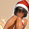 ゆいちゃんサンタビキニ。 4枚目