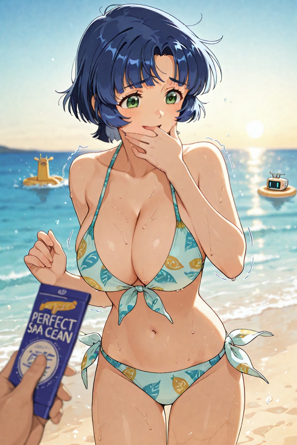 クスハのスパロボ夏休みデート👙🏖️❤️