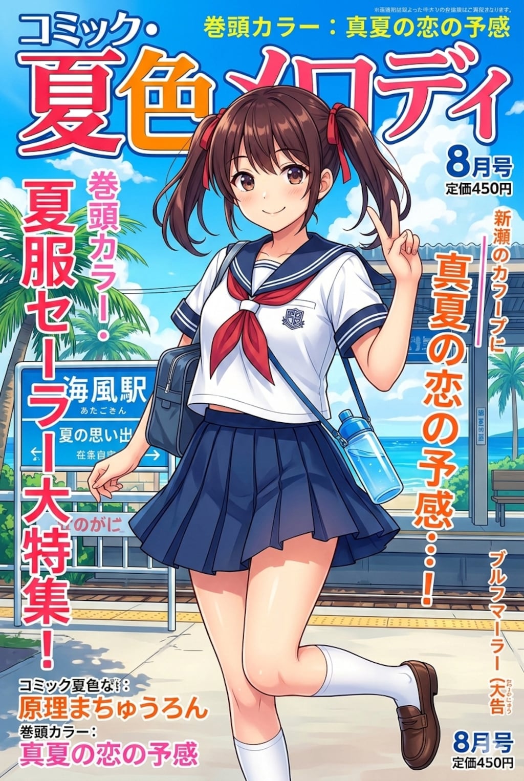 セーラー服専門コミック雑誌表紙