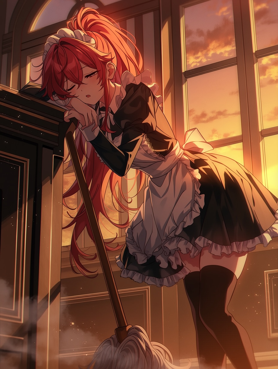 掃除が終わる気がしない2 | の人気AIイラスト・グラビア