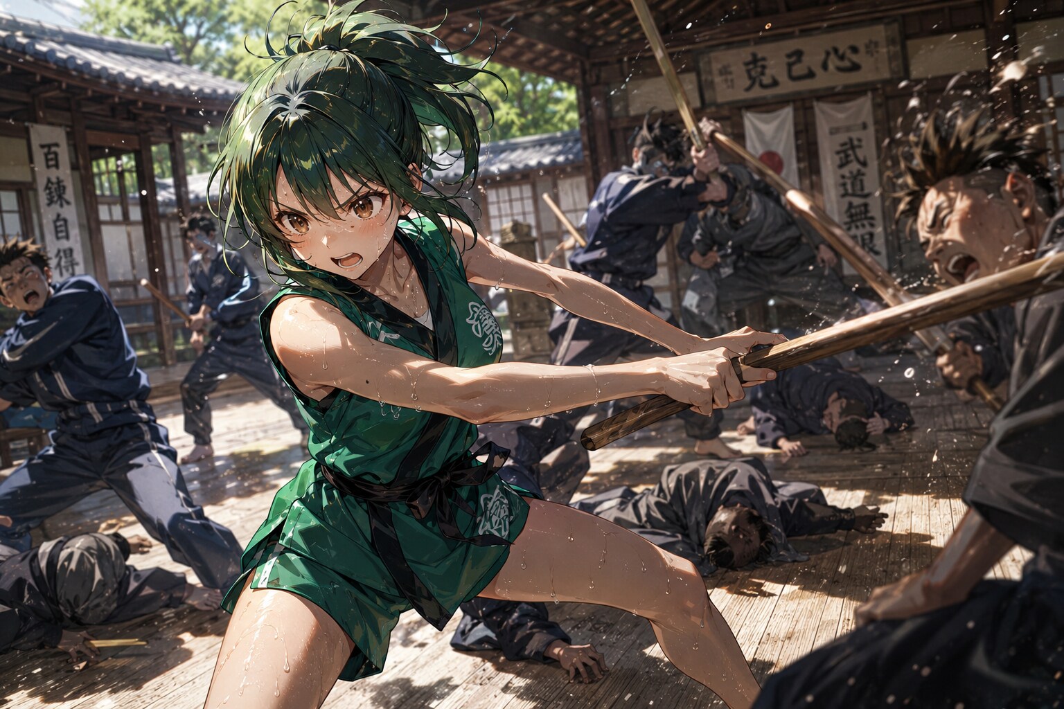 乱戦！！