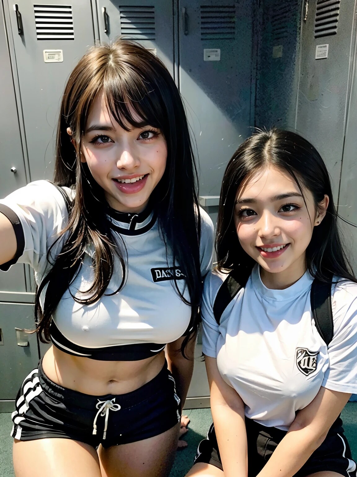 2人の女子…♥
