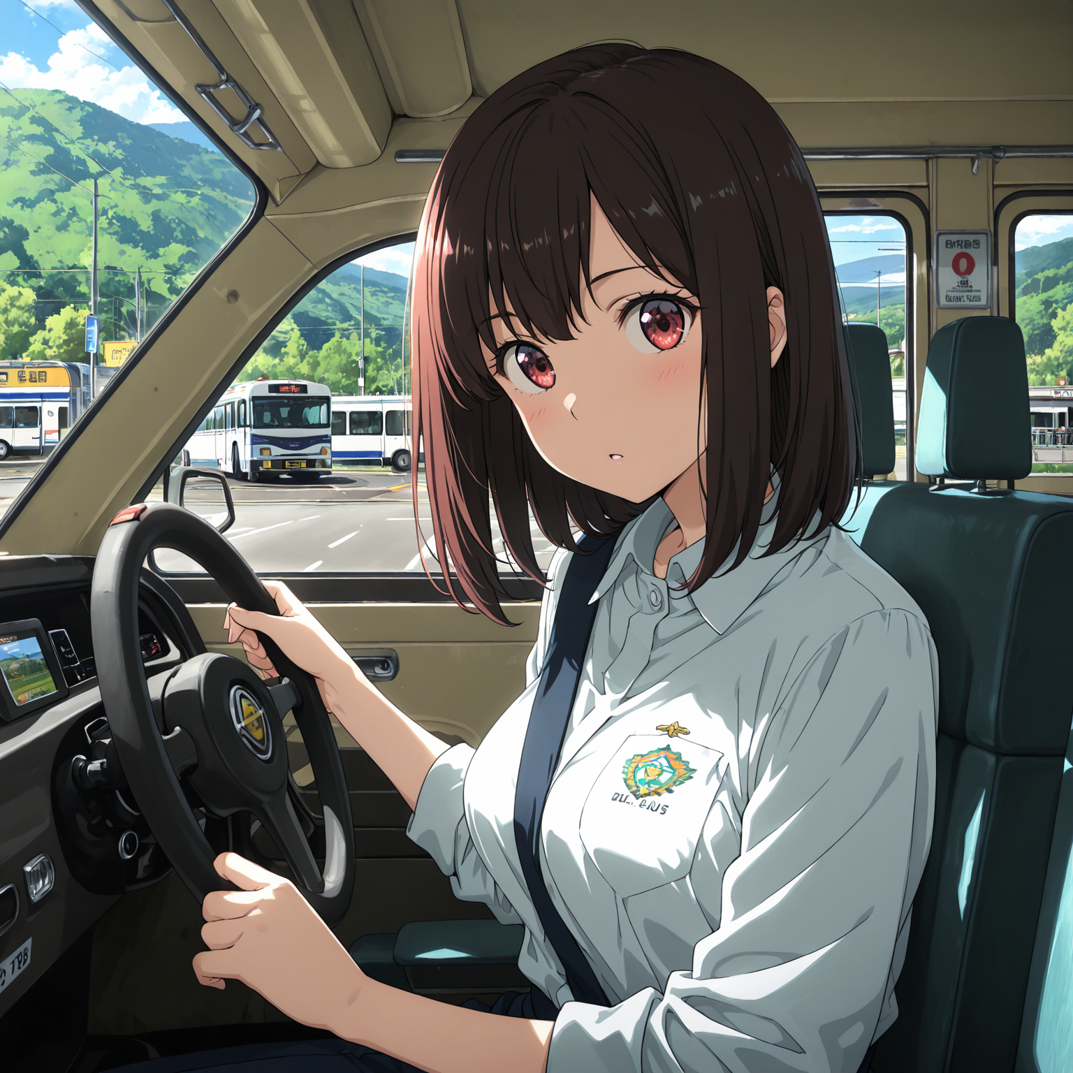 ･･･? 着いたよ？ | の人気AIイラスト・グラビア