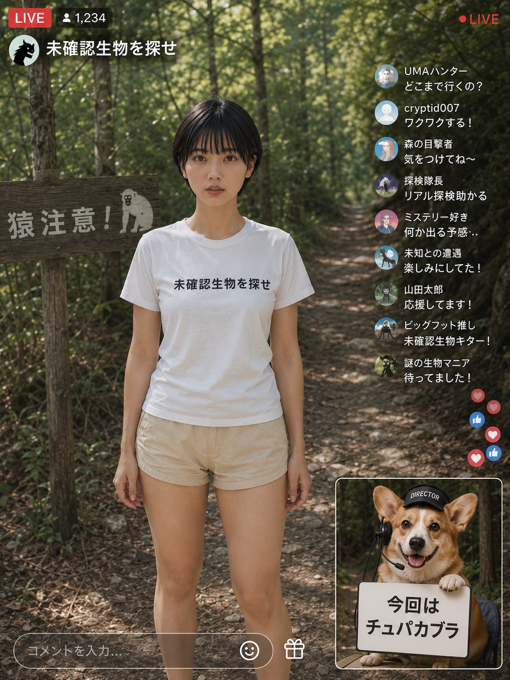 未確認生物を探せ チュパカブラ編１