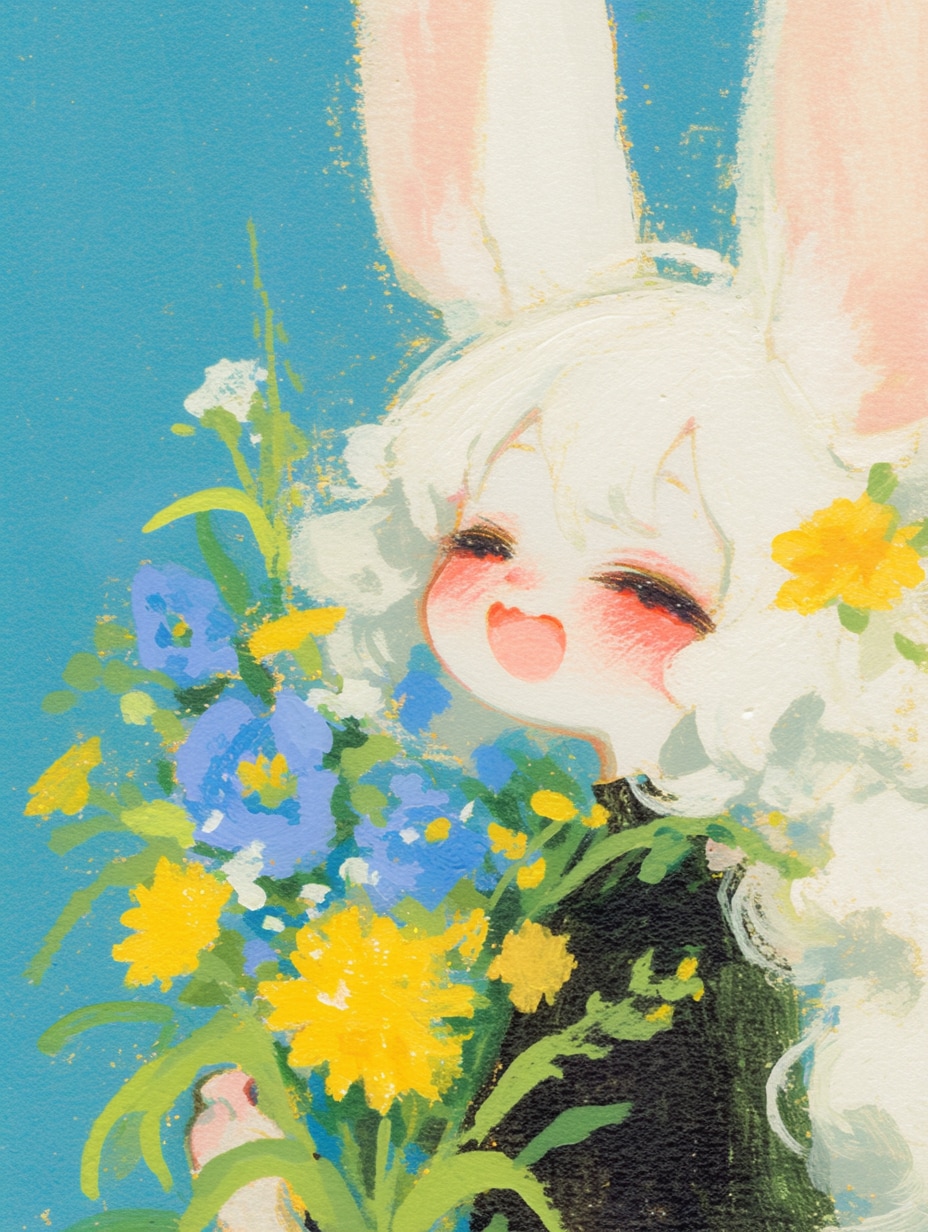 お花いっぱい うれしいな