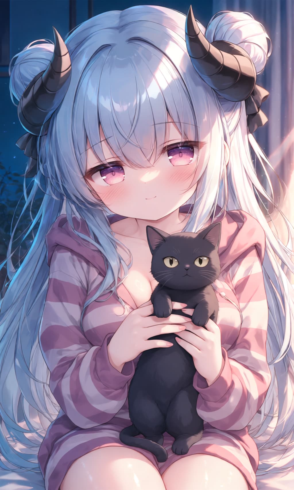 夜も遅いので、先に猫税を納めておきます。