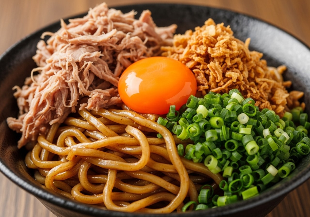 油そば(汁なしラーメン)完食記念(笑) | の人気AIイラスト・グラビア