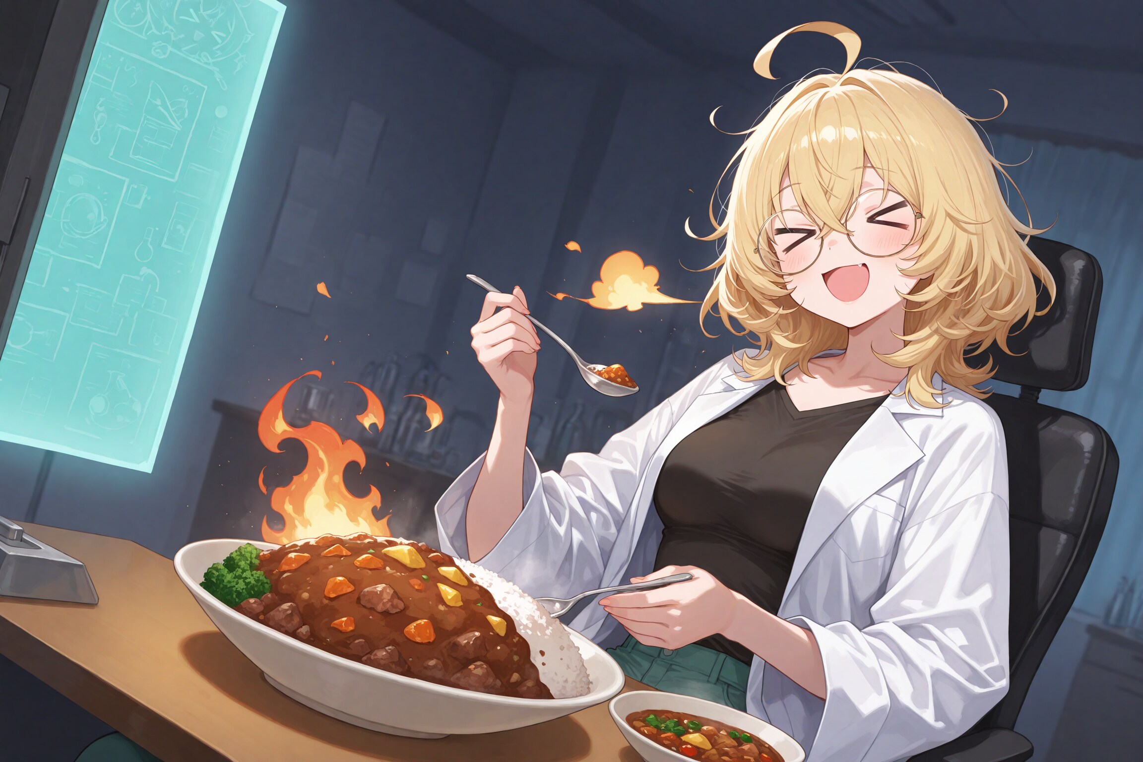 辛～い、うま～い