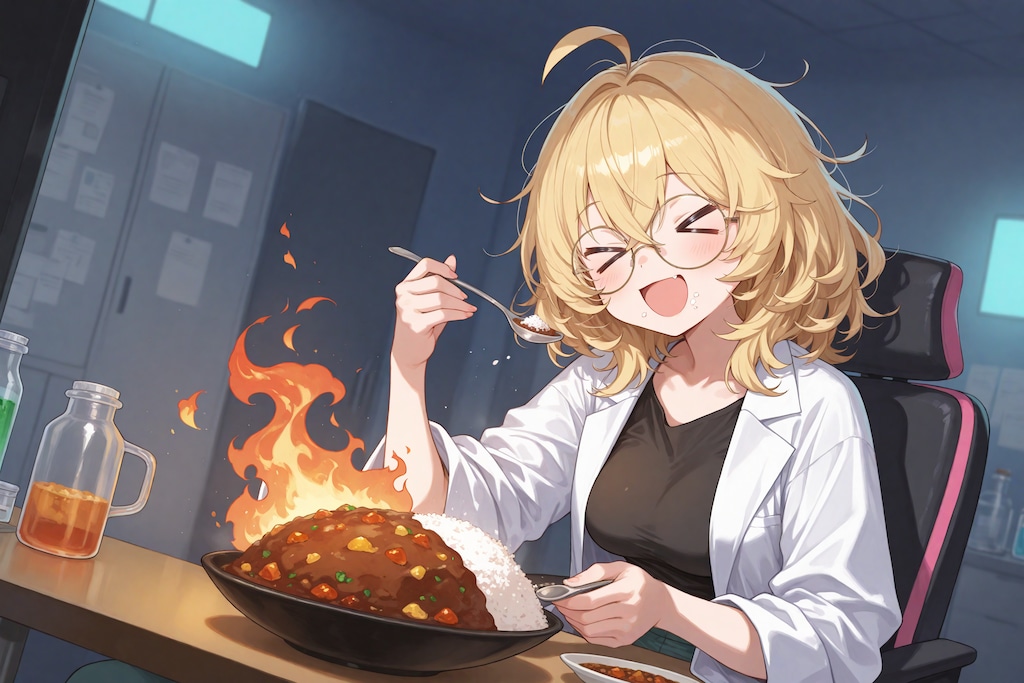 辛～い、うま～い