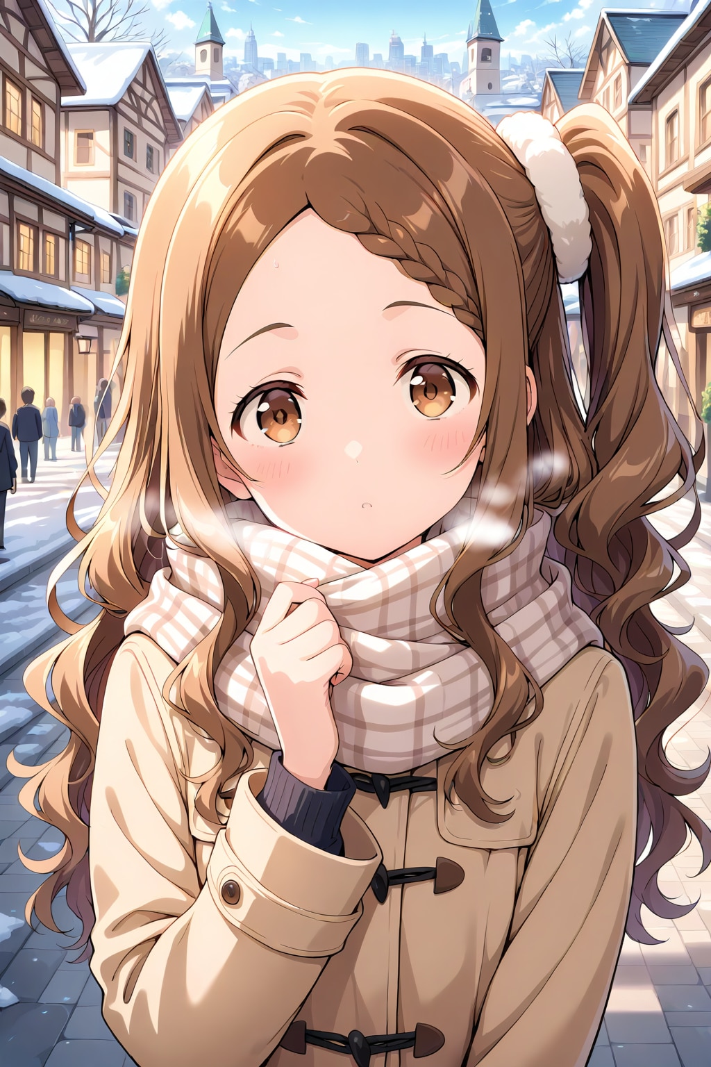 冬の街 21歳女性 | の人気AIイラスト・グラビア