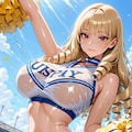 没にした金髪縦ロールお嬢様 2枚目