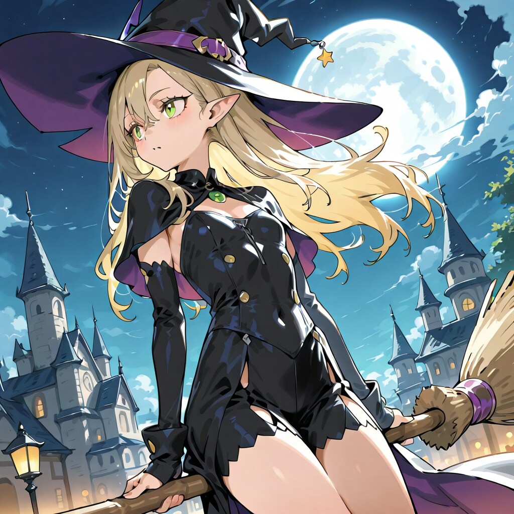 エルフの魔女