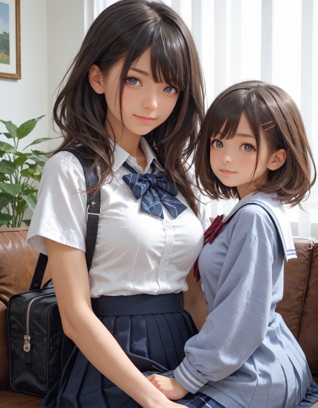 6歳差姉妹