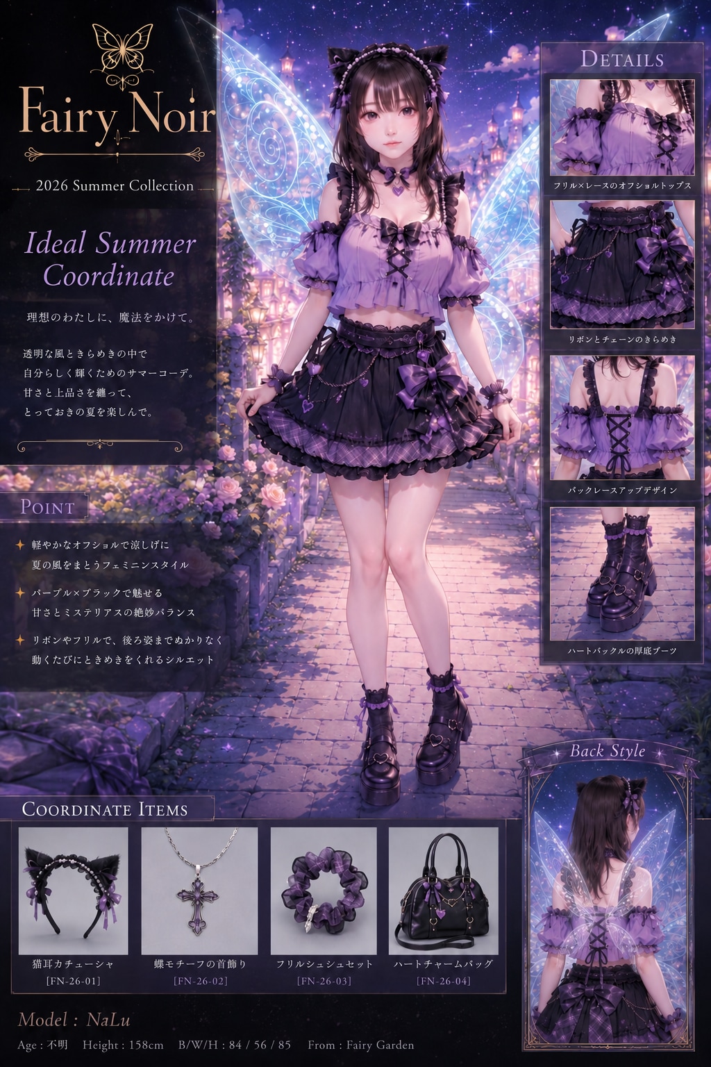 妖精👗夏コーデ