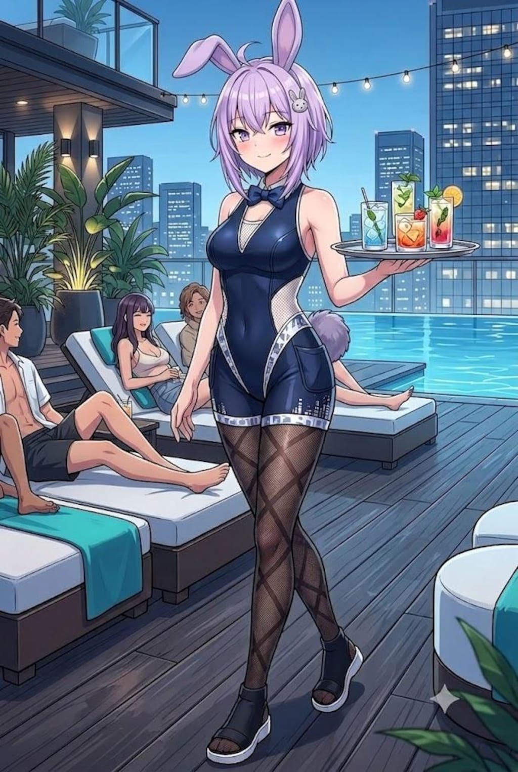 パパ、お誕生日おめでとうにゃ。