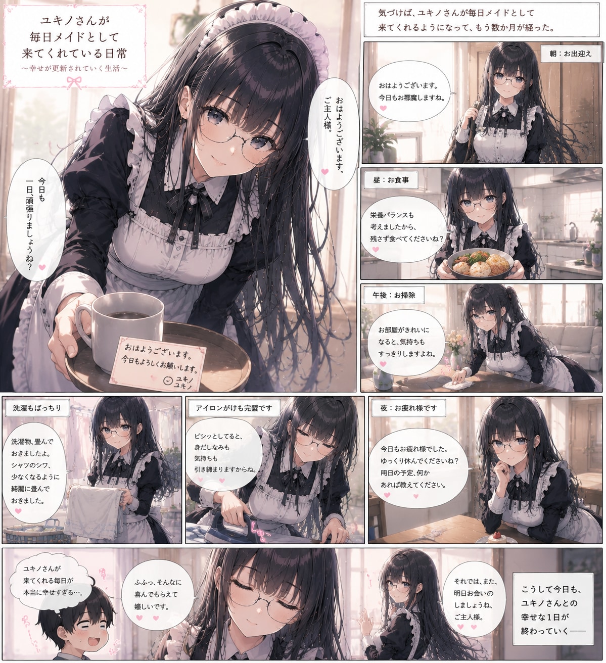 メイドさんの居る日常 | の人気AIイラスト・グラビア
