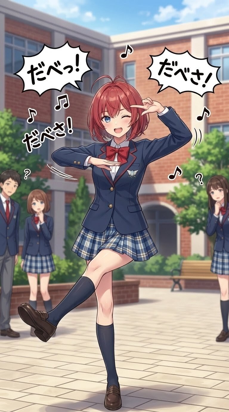 カエデのだべだべダンスだべ〜