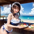 メイド海の家 7枚目