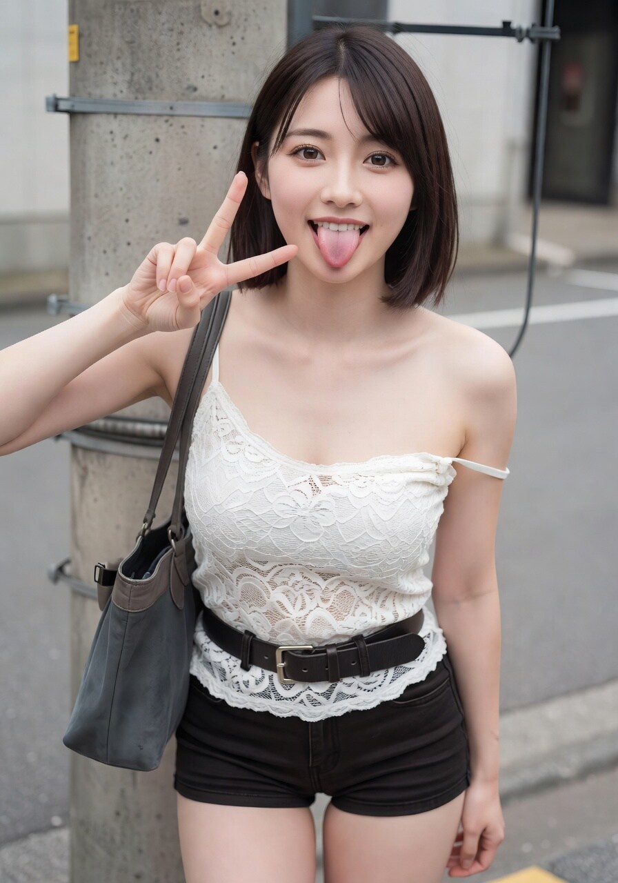 ピース♡