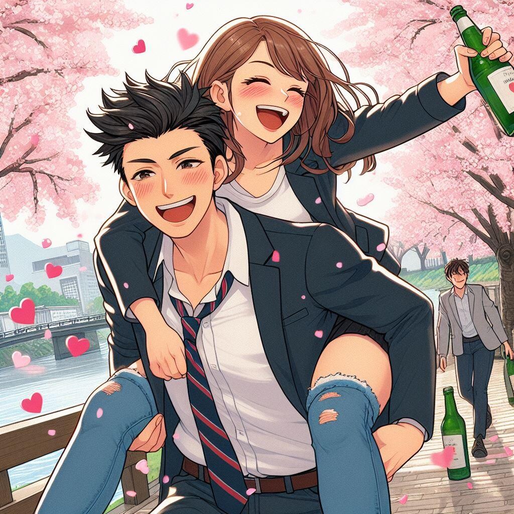 お花見サイコー🌸