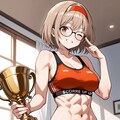【今日の腹筋】入賞トロフィー 4枚目