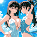 夏だ！海だ！女の子の水着だっ！ 2枚目