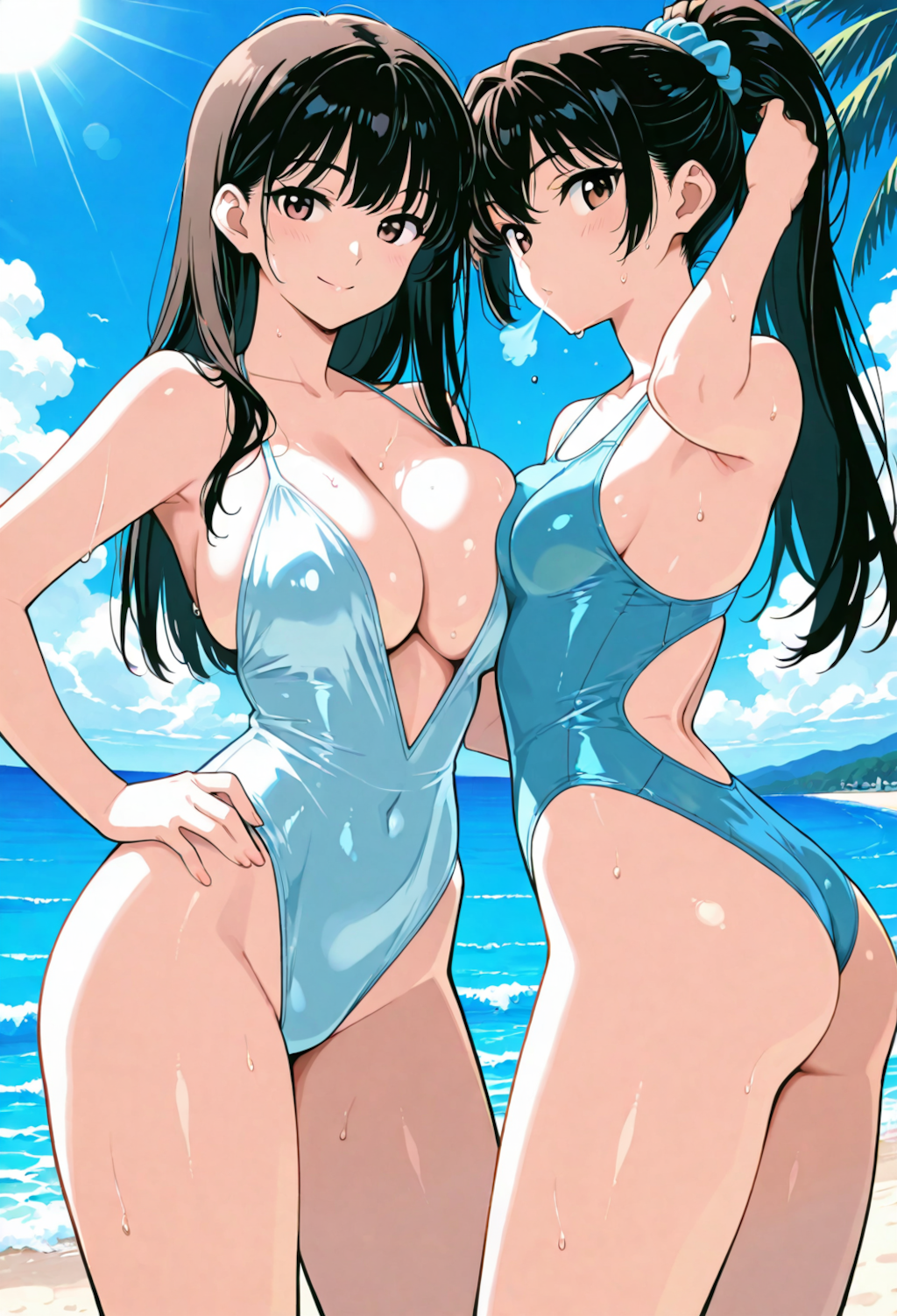 夏だ！海だ！女の子の水着だっ！