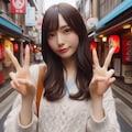 peace sign 5枚目