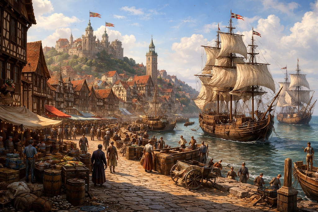 風景チャレンジ（港町）