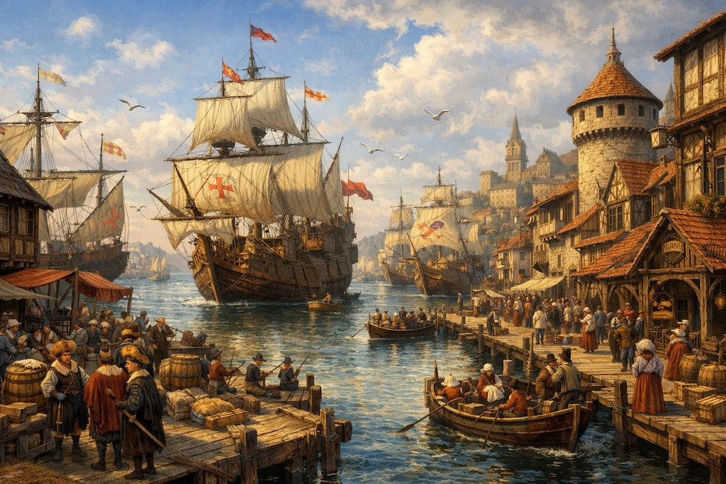 風景チャレンジ（港町）