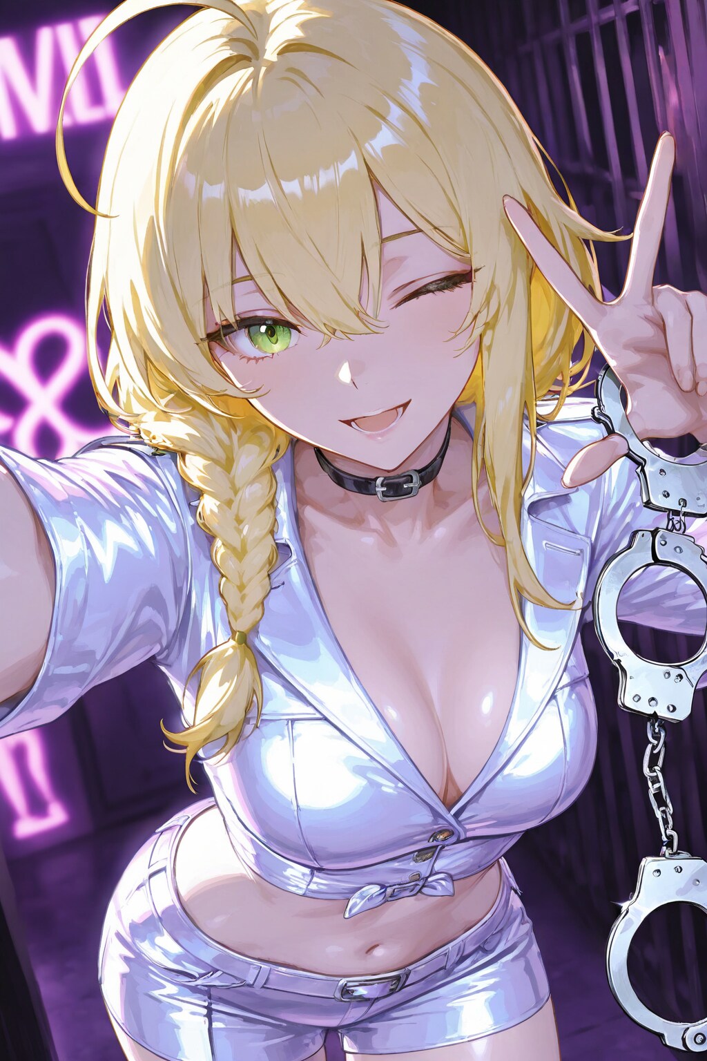 お姉さんの言うこと聞けないなら逮捕しちゃうぞっ♡