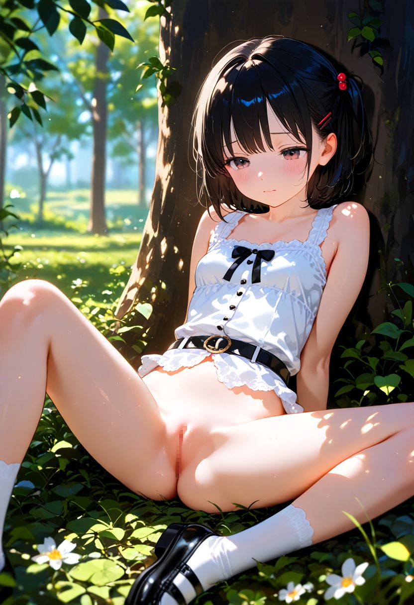黒髪の美少女(R-18)(388)