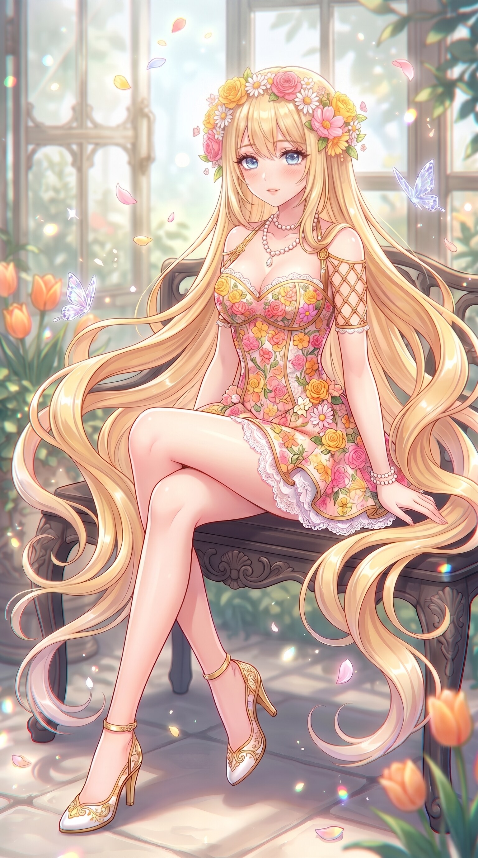 玻璃苑の薔薇舞姫 | の人気AIイラスト・グラビア