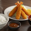 深夜食堂のエビフライ定食 6枚目