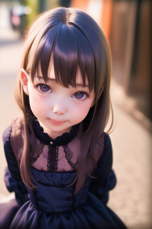 ゴスロリ少女