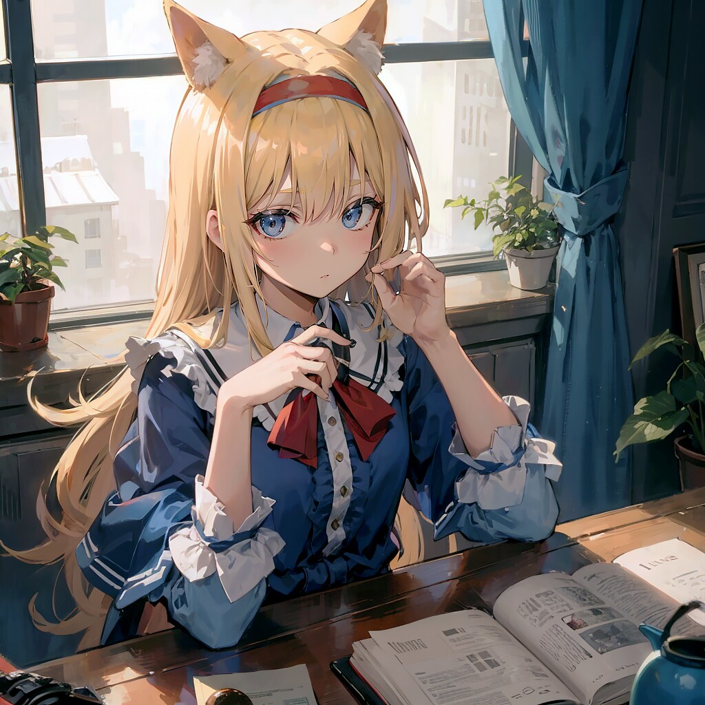 ふにゃパンマン、宿題中 | の人気AIイラスト・グラビア