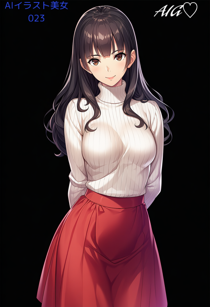 AIイラスト美女023