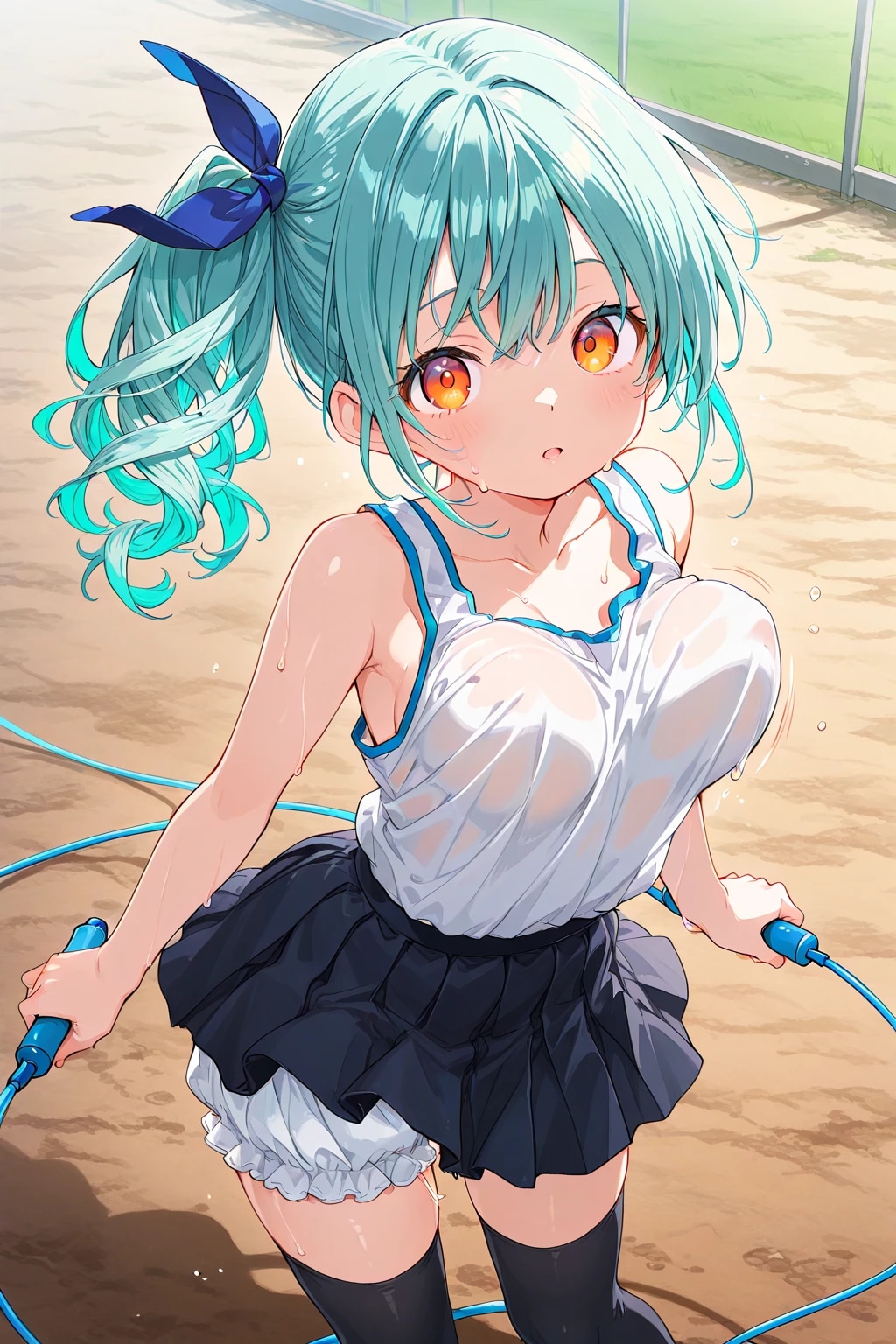 揺れるのが好き👀？うちの子早川宵のなわとび